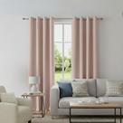 Cortina Blackout Linho Dupla Face Vedação 100% Poliéster 300x230cm Rosa