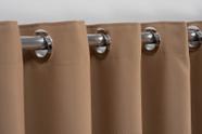 Cortina Blackout Liso 3 x 2,80 Corta Luz Avelã