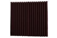 Cortina Blackout Liso 5 Metros X2,80m Marrom Bloqueia 100%