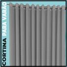 cortina blackout Mix para varão ilhios 5,50 x 2,90 preto cortina blackout Mix para varão ilhios 5,50 x 2,90 preto