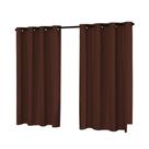 Cortina Blackout para Quarto e sala em Pvc 2,20 X 1,30 - Tabaco