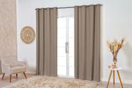 Cortina blackout para sala e quarto em pvc de 2,80m x 2,50m avelã Cortina blackout para sala e quarto em pvc de 2,80m x 2,50m avelã