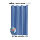 Cortina Blackout para Sala ou Quarto PVC (plástico) UMA FOLHA Rústica 1,00M x 90CM com 100% Blecaute