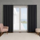 Cortina Blackout para Trilho Suíço 600x270cm 2 Partes em Tecido 85% Bloqueio de Luz Cortina Blackout para Trilho Suíço 600x270cm 2 Partes em Tecido 85% Bloqueio de Luz