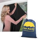 Cortina Blackout portátil SUN AWAY com ventosas 66x51in