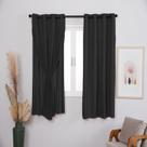 Cortina Blackout Prata Com Voil Liso 2,80 M X 2,30 Metros