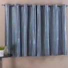 Cortina Blackout PVC corta 100 % a luz 2,20 m x 1,30 m Prata - Bella Vita