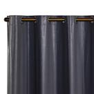 Cortina Blackout PVC corta 100 % a luz 2,80 m x 1,60 m Prata - Bella Vita