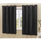 Cortina Blackout PVC corta 100 % a luz 2,80 m x 1,80 m Preta