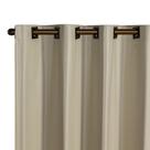 Cortina Blackout PVC corta 100 % a luz 2,80 m x 2,30 m Bege