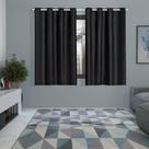 Cortina Blackout PVC Prata com Voil 2,80 m x 1,60 m