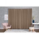 Cortina Blackout Tecido 2,80x2,50 para Trilho Suíço Avelã Ludatex Cortina Blackout Tecido 2,80x2,50 para Trilho Suíço Avelã Ludatex