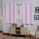 Cortina Blecaute Para Menina 2,80 X 1,60 100% Rosa Bebê PVC