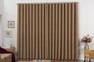Cortina Blecaute para Sala E Quarto em Tecido Blackout Corta Luz com Ilhós 2,00 X 1,80 Palha