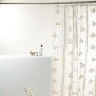 Cortina Box Banheiro Pvc 198cm X 180cm + Varão 70 A 120cm