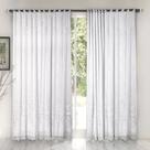 Cortina Branca Renda C/ Forro Sala Roseiral 3,50x 2,20 Alt