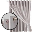 Cortina Bruna Sala Quarto 8,00 x 2,50 Apartamento bege