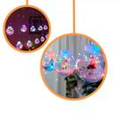 Cortina Cascata Noel Bolas Quente 160L BIV 3m Decoração Iluminação de Natal Cortina Cascata Noel Bolas Quente 160L BIV 3m Decoração Iluminação de Natal