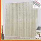 Cortina Charme em Renda com Voal 2,00 x 1,70 Para Trilho Suisso - Palha - 100% Poliéster Cortina Charme em Renda com Voal 2,00 x 1,70 Para Trilho Suisso - Palha - 100% Poliéster