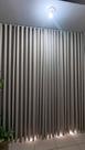 Cortina cor bege blackout e linho para trilho suisso duplo ou tubo suisso duplo até 2.50 MTS Cortina cor bege blackout e linho para trilho suisso duplo ou tubo suisso duplo até 2.50 MTS