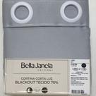 Cortina Corta Luz 2,60 x 1,70 Tecido Liso Bella Janela