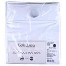 Cortina Corta Luz Bella Janela 2,00m x 1,60m Dupla Face com Ilhós Branco/Cinza Cortina Corta Luz Bella Janela 2,00m x 1,60m Dupla Face com Ilhós Branco/Cinza