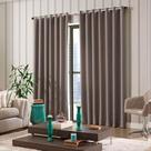 Cortina Corta Luz de Tecido Blend 3,00x1,70m Taupe Cor 899- Bella Janela Cortina Corta Luz de Tecido Blend 3,00x1,70m Taupe Cor 899- Bella Janela