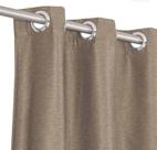 Cortina corta luz tecido 3,00l x 2,30a longa bege duna blend