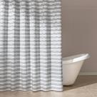 Cortina de Banheiro Amazon Basics 183x183 cm Impermeável Cinza
