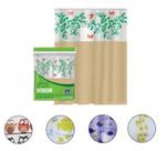 Cortina de Box com Visor de Plástico PVC 1,35 m x 2,00 m