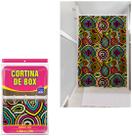 Cortina de box de plastico pe estampas sortidas 178x135cm plastleo