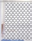 Cortina de Box Niazitex em PEVA Estampada 180x180cm - Design 005