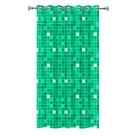 Cortina de Box Pastilha Verde c/ ilhos
