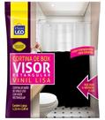 Cortina De Box Vinil Visor Retangular Lisa - Plast Leo