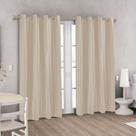 Cortina De Cetim Para Sala Seven Têxtil Satiné 160 x 264 cm