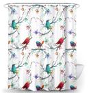Cortina de chuveiro AO blare Bird em aquarela 180x180cm com ganchos
