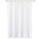 Cortina de chuveiro Biscaynebay Biscaynebay Tecido 180x180cm branco