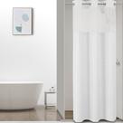 Cortina de chuveiro Colorful Star Small Stall Waffle Weave White Cortina de chuveiro Colorful Star Small Stall Waffle Weave White