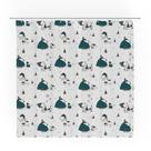 Cortina de chuveiro Franco Peanuts Snoopy Puffer Coat 72x72