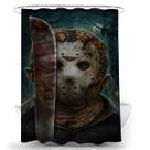 Cortina de chuveiro Fridays 13th Jasons Voorhees Anime 180x180cm Cortina de chuveiro Fridays 13th Jasons Voorhees Anime 180x180cm