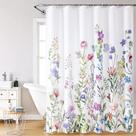 Cortina de chuveiro FUN WEEKEND Floral 180x180cm Poliéster Cortina de chuveiro FUN WEEKEND Floral 180x180cm Poliéster