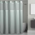 Cortina de chuveiro Hookless É um piscar de olhos! Waffle Misty Blue 180x200cm