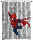 Cortina de chuveiro Jay Franco Marvel Spiderman City Web Kids