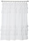 Cortina de chuveiro Madison Park Grace Branca 180x180cm Cortina de chuveiro Madison Park Grace Branca 180x180cm