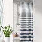 Cortina de chuveiro Madison Park Spa Waffle Weave 90x180cm azul Cortina de chuveiro Madison Park Spa Waffle Weave 90x180cm azul