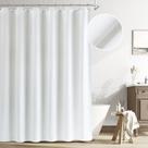 Cortina de chuveiro Naturoom White Linen 180x180cm repelente de água