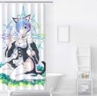 Cortina de chuveiro Re: Zero Starting Life in Another World Rem