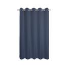 Cortina de chuveiro River Dream No Hook Hotel Cloth azul marinho