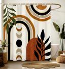Cortina de chuveiro Stanoha Boho Modern Girly Waterproof 180x180cm