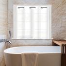 Cortina de chuveiro YISURE Plastic Frosted PEVA 120x120cm